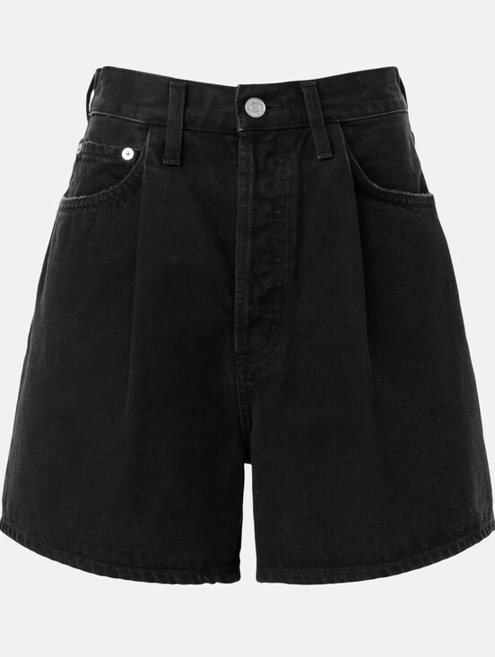 Agolde Pants - AGOLDE Rhoda Denim Shorts Front Button Fly Closure Size 26